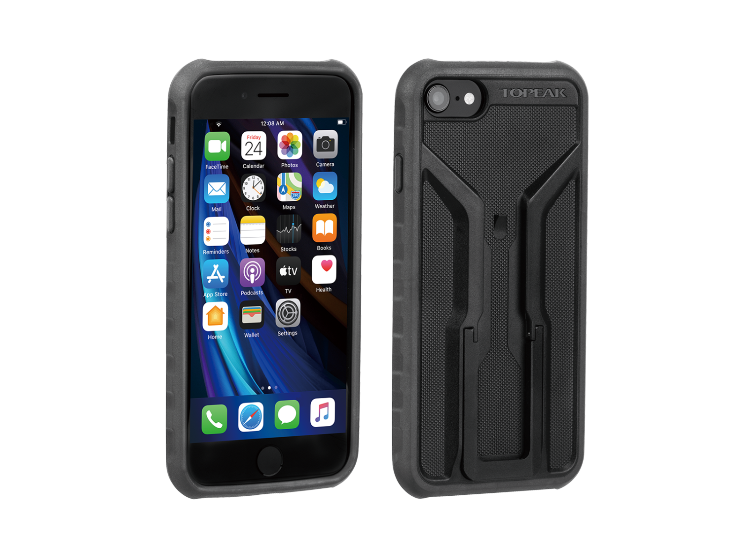 Купить чехол для смартфона topeak ridecase only, works with iphone se (2nd  gen) and iphone 8/7, black/gray, trk-tt9866bg, цена в интернет магазине  Навелосипеде.рф